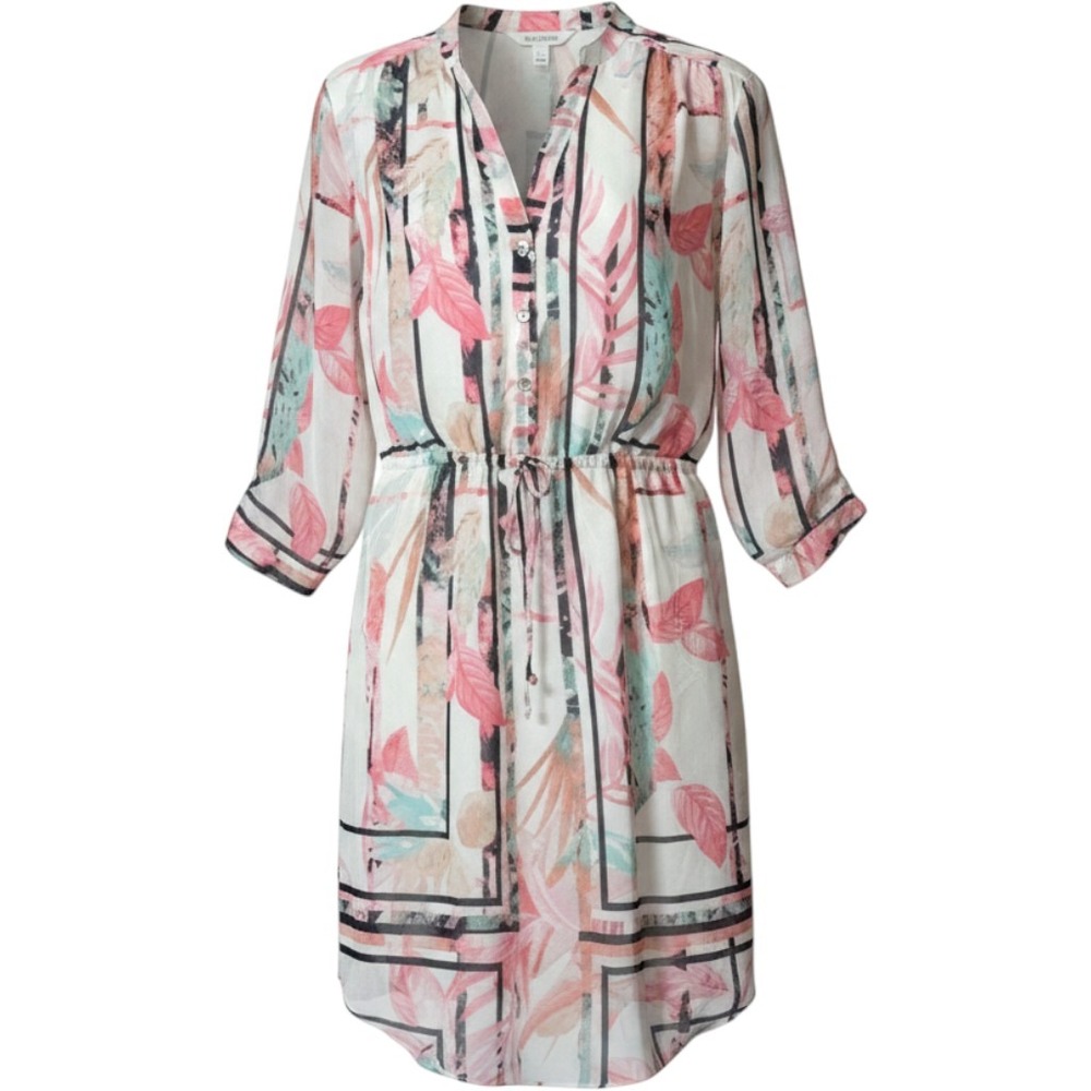 Vince Camuto Cream and Gray Dress - 4, Summer,‎ Cute